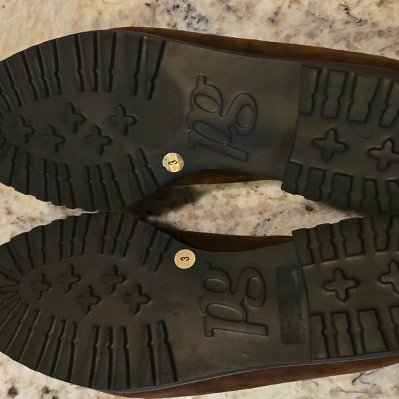 Paul Green Brown Suede Women's Loafer US 3 - Picture 2 of 9